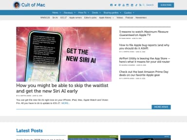 cultofmac.com — Tech site on the Ezoic network